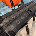 Louis Vuitton Soft Trunk Briefcase M44952 Black
